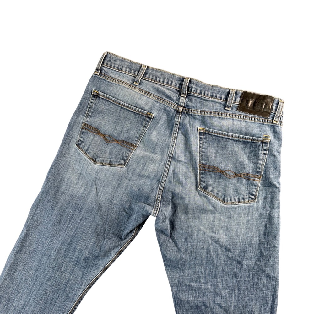 Denizen by Levi's Mens Light Wash Straight‎ Leg Jeans Y2K Distressed 38x29